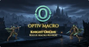 Knight Online Rogue macro rehberi - Archer 3-5 arrow combo ve Asas skill rotasyon ayarları.