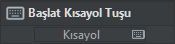 Baslat Kısayol arayüzü